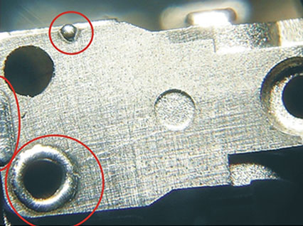 <a href='http://www.smg4u.com.cn/product/3.htm' class='text_a'>模具激光焊機</a>修復模具效果